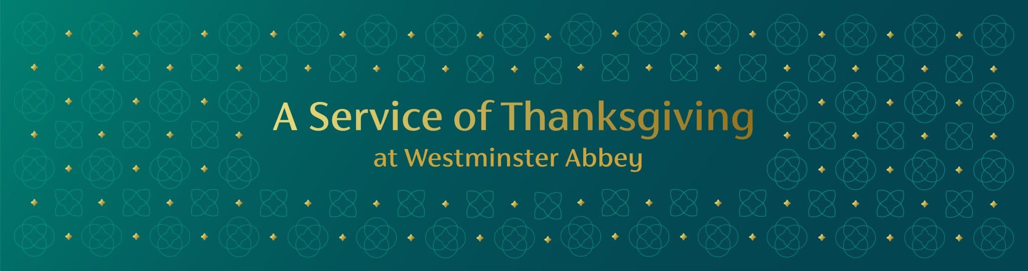 Service of Thanksgiving Thank You