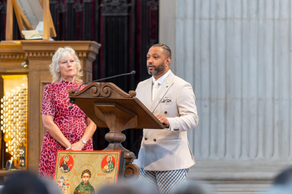 JB Gill reading from Matthew 5. 1-16