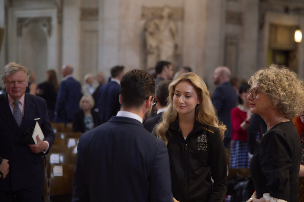 Guests attending the Service of Celebration